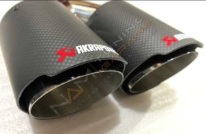 AKRAPOVIC EGZOZ 2LI 90 mm çift çıkıs