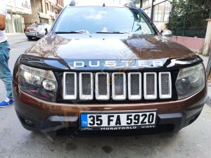 Dacia Duster Panjur 2009 -2017 (Plastik) Parlak Siyah