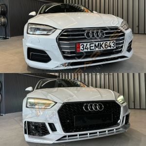 AUDİ A5 RS5 BODY KİT ÖN ARKA TAMPON PANJUR MARŞPİYEL SETI 2016-2019