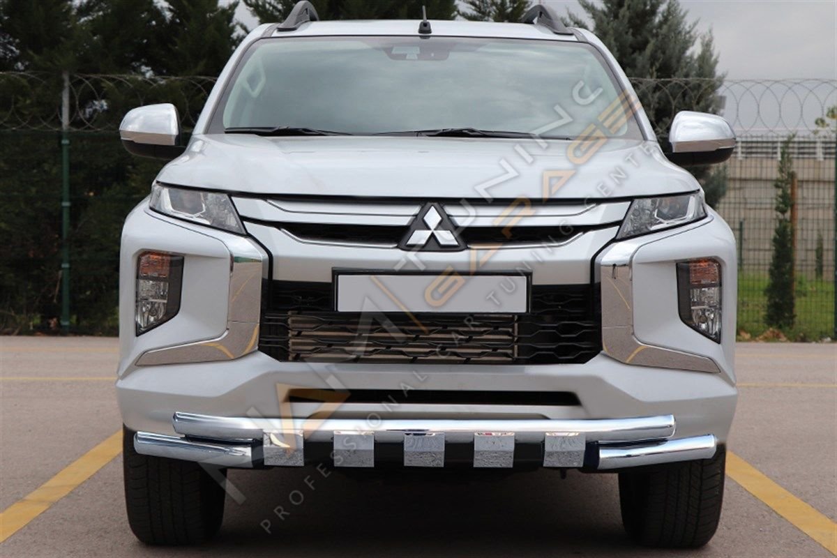 Mitsubishi L200 Krom Ön Koruma PST23