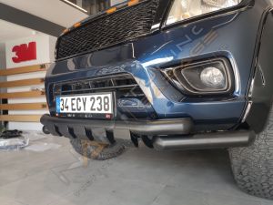 Nissan Navara Siyah Ön Koruma PST24 2006-2020 arası