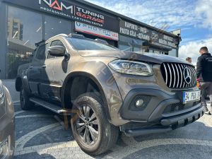 Mercedes XClass Siyah Ön Koruma PST24 X Class