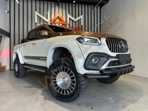 Mercedes XClass Siyah Ön Koruma PST24 X Class