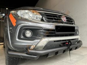 Fiat Fullback Siyah Ön Koruma PST24