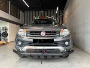 Fiat Fullback Siyah Ön Koruma PST24