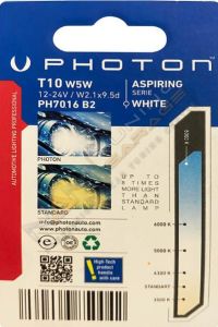 Photon T10 W5W Blister PH7016 B2