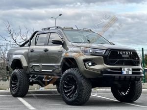 Toyota Hilux Siyah Ön Koruma PST24