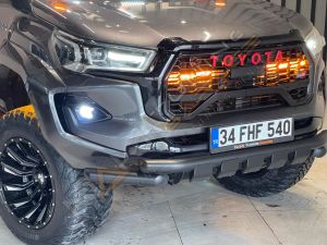 Toyota Hilux Siyah Ön Koruma PST24