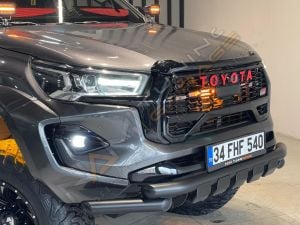 Toyota Hilux Siyah Ön Koruma PST24