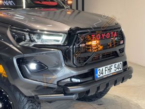 Toyota Hilux Siyah Ön Koruma PST24