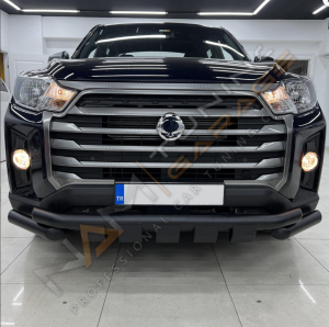 Ssangyong Musso Siyah Ön Koruma PST24