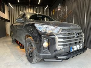 Ssangyong Musso Siyah Ön Koruma PST24