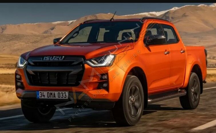 ISUZU D-MAX IÇIN UYUMLU 2021+ LED FAR YÜKSELTME (HALOJEN FARLI MODEL IÇIN)