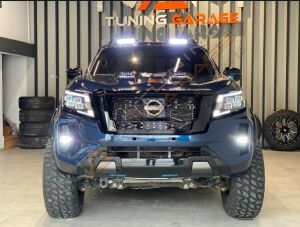 NİSSAN NAVARA 2015+ NP300 IÇIN UYUMLU FRONTIER LED FAR (4 LENS)