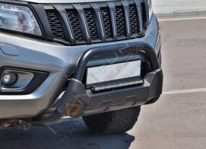 Nissan Navara Siyah Ön Koruma PWT16 2006-2020 arası
