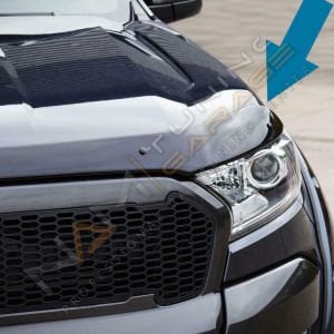 Ford Ranger Kaput Rüzgarlığı 2015-2019 Piano Black