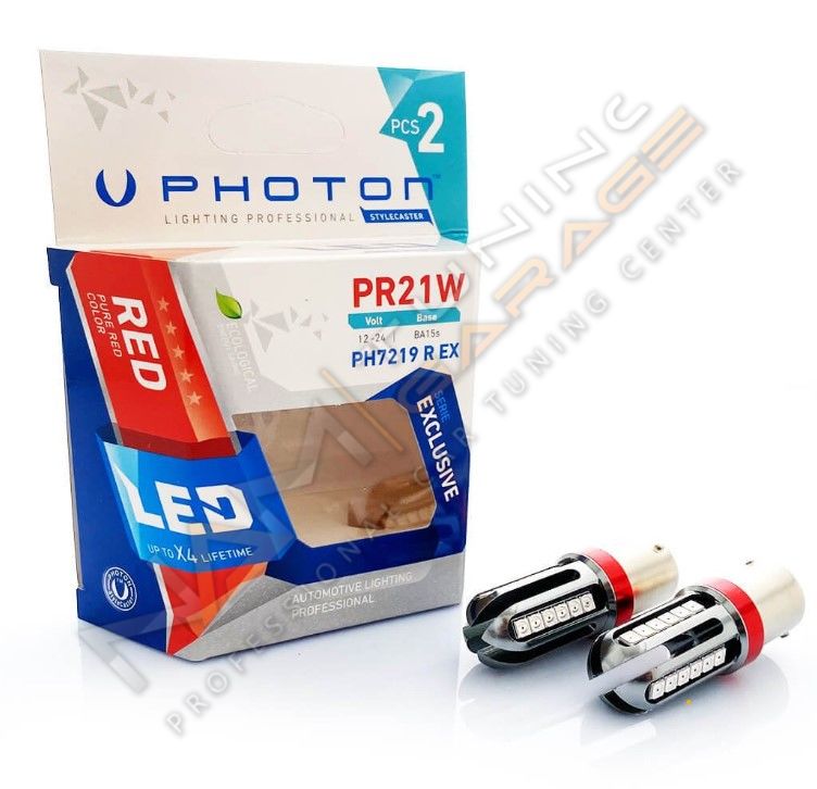 Photon P21W Red (Kırmızı) Exclusive Serisi PH7219 R EX