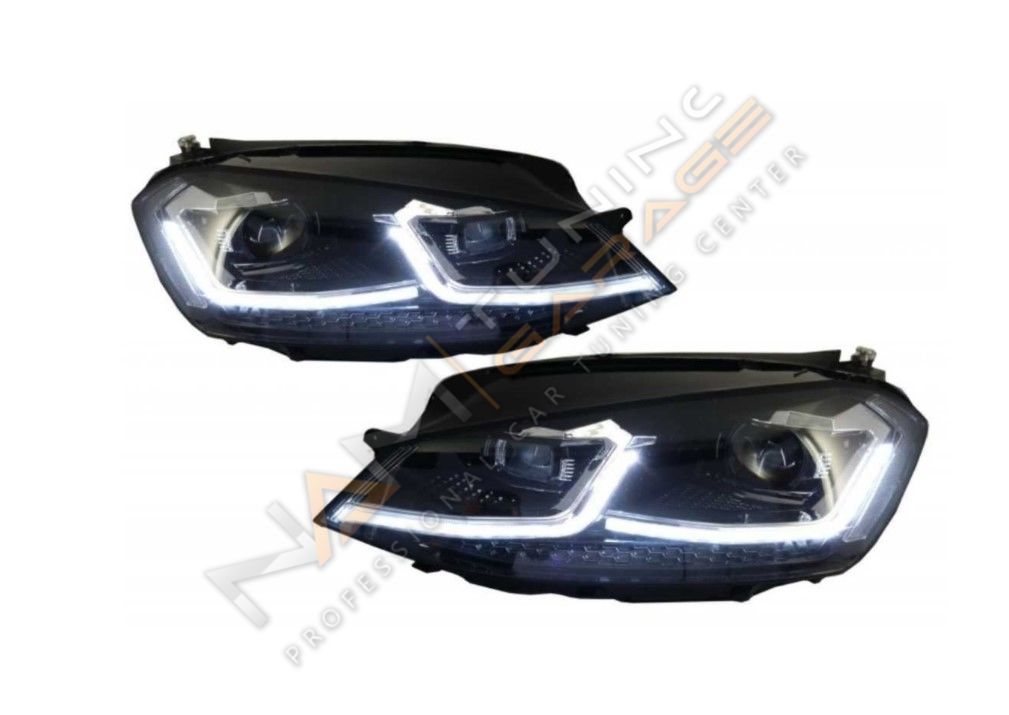 GOLF 7.5 IÇIN UYUMLU J FAR SILVER FULL LED