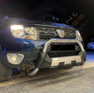 Dacia Duster Ön Koruma Krom Siyah seçenekli 2010-2023 arası uyumlu