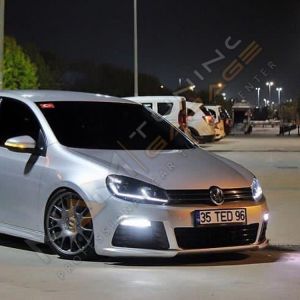 GOLF 6 2008-2012 IÇIN UYUMLU 7.5 GÖRÜNÜM LED FAR