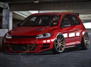 Golf 7.5 J Led Far GTI Kırmızı  2017-2020 arası uyumlu