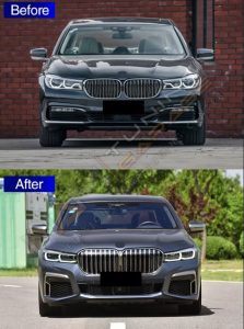 BMW 7 SERİSİ G11-G12 FACELIFT BODY KITFAR STOP BAGAJ ÇAMURLUK KAPUT DAHIL