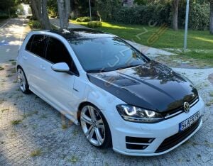 GOLF 7 IÇIN UYUMLU U LED FAR SILVER HAREKETLI