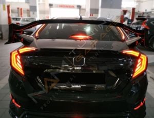 HONDA CIVIC FC5 2016-2021 IÇIN UYUMLU HAREKETLI LED STOP SMOKE