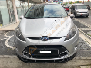 Ford Fiesta Lip Makyajsız Kasa Ön Lip 2008-2012 Parlak Siyah