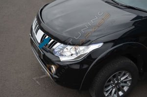 Mitsubishi L200 Kaput Rüzgarlığı 2015-2018 Piano Black