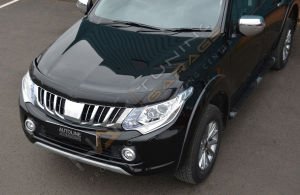 Mitsubishi L200 Kaput Rüzgarlığı 2015-2018 Piano Black