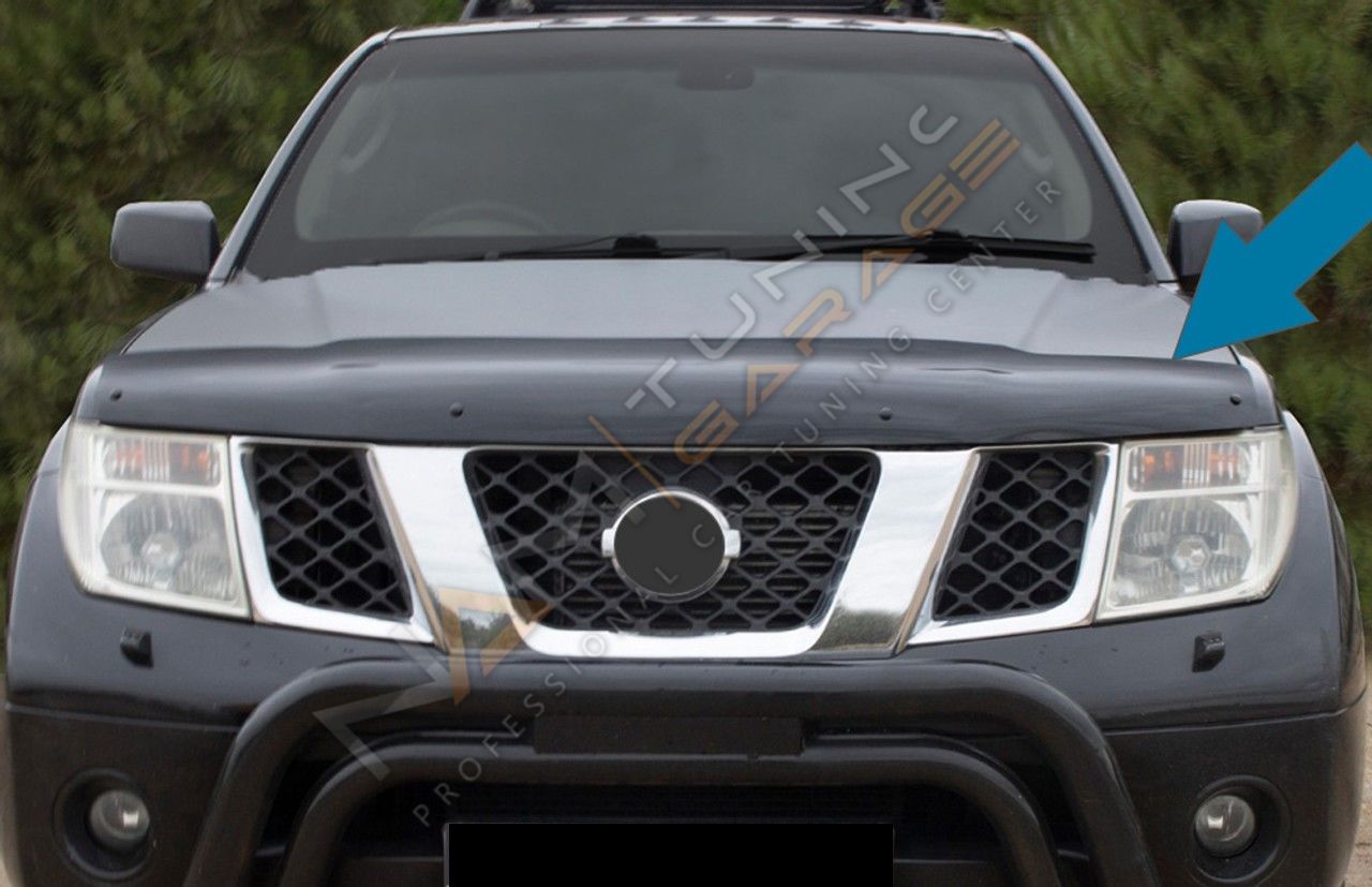 Nissan Navara Kaput Rüzgarlığı 2006-2015 Piano Black