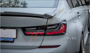 BMW 3 SERISI G20 IÇIN UYUMLU DRAGON LED STOP - KIRMIZI-füme