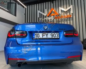 BMW F30 3 SERISI IÇIN DRAGON LED STOP DINAMIK ANIMASYONLU - SMOKE