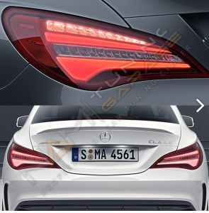 MERCEDES W117 CLA IÇIN UYUMLU 2013-2016 LED STOP KIRMIZI (HALOJEN STOPLU ARAÇLAR IÇIN SOKET SOKETE)