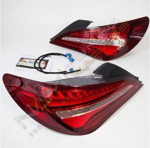 MERCEDES W117 CLA IÇIN UYUMLU 2013-2016 LED STOP KIRMIZI (HALOJEN STOPLU ARAÇLAR IÇIN SOKET SOKETE)