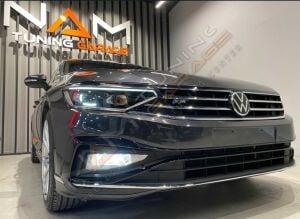 VW PASSAT B8 UYUMLU 8,5 R LİNE ÖN TAMPON PANJUR İTHAL