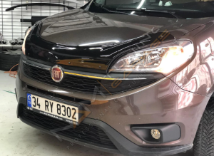 Fiat Doblo Kaput Rüzgarlığı 2015-2022 arası Piano Black
