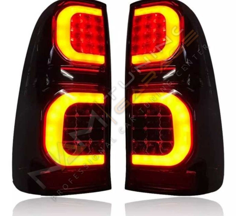 HILUX VIGO (2012-2015) IÇIN UYUMLU SMOKE LED STOP - DIZAYN B