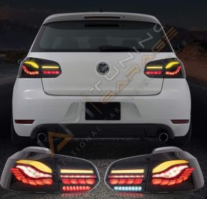 VW GOLF 6 IÇIN UYUMLU DRAGON LED STOP (SMOKE)