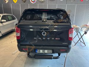Ssangyong Musso Arka Basamak Gri ve Siyah Seçenekli PAK28