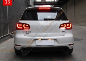 VW GOLF 6 ICIN LED STOP-KIRMIZI (GÜLEN YÜZ)