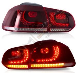 Golf 6 R20 Görünüm Led Stop Kırmızı ( Gülen Yüz Stop )