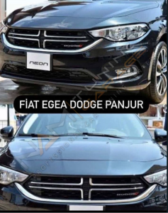 Egea Dodge Uyumlu Panjur Fiat Egea Panjur Dodge Style Plastik 2015-2020 egea dodge panjur