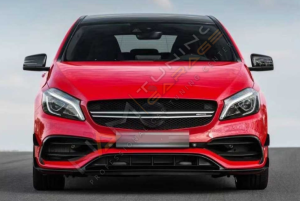 MERCEDES W176 A SERISI IÇIN UYUMLU A45 AMG FULL BODY KIT (2013-2018)