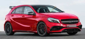MERCEDES W176 A SERISI IÇIN UYUMLU A45 AMG FULL BODY KIT (2013-2018)