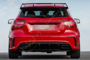 MERCEDES W176 A SERISI IÇIN UYUMLU A45 AMG FULL BODY KIT (2013-2018)