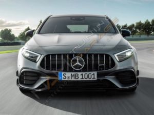 W177 A45 BODY KIT 2018+ A SERISI SEDAN IÇIN UYUMLU (ARKA TAMPONLU SET)