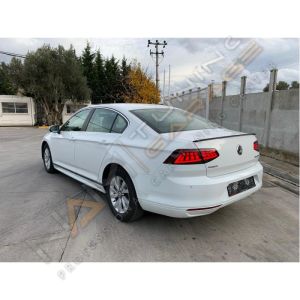 VW PASSAT 2015+ IÇIN UYUMLU B8 ANIMASYONLU LED STOP KIRMIZI-SMOKE