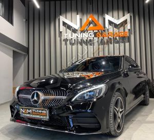 W205 C SERISI IÇIN UYUMLU MAKYAJLI AMG GÖRÜNÜM TAMPON SETI ( AMG DÖNÜSÜM )